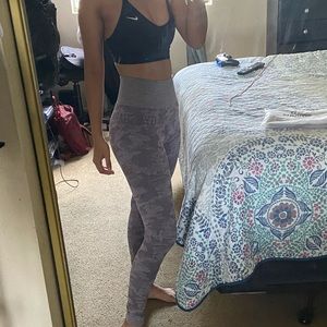 Gymshark camo leggings !